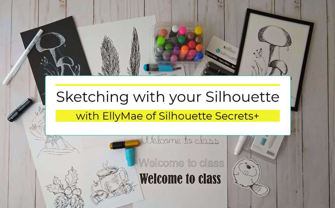 Silhouette Sketch Pens & Design