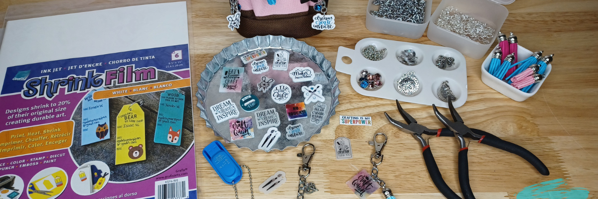 Custom Tool Charms with Grafix Shrink Film