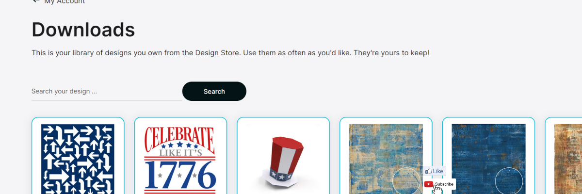 Silhouette Design Store Search Downloads