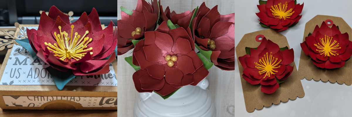 Poinsettia Flower Projects with Jamie Lane Designs