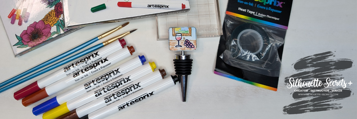 DIY Sublimation Wine Stopper with Artesprix