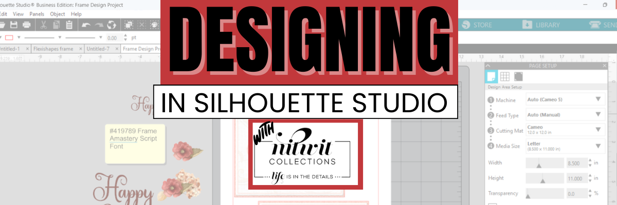 Designing in Silhouette with Digital Kits